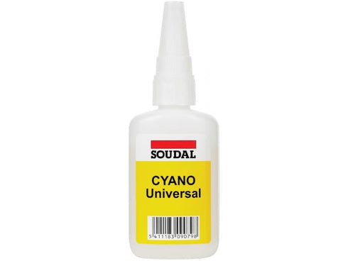 3gr Soudal cianocrilato Universal 12 Unidades