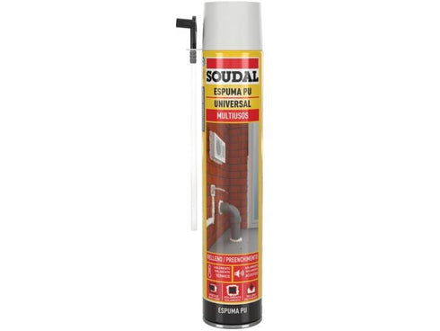 Soudal espuma Universal manual  6 unidades