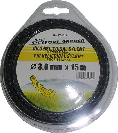 Hilo helicoidal sport garden silencioso HS4015 4,0MMX15M