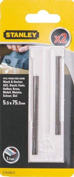 75,5mm Stanley 2 cuchillas reversibles TCT