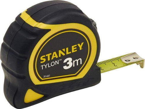 3m x 13mm / Pack de 12 unidades Stanley Tylon flexómetro bi-materia