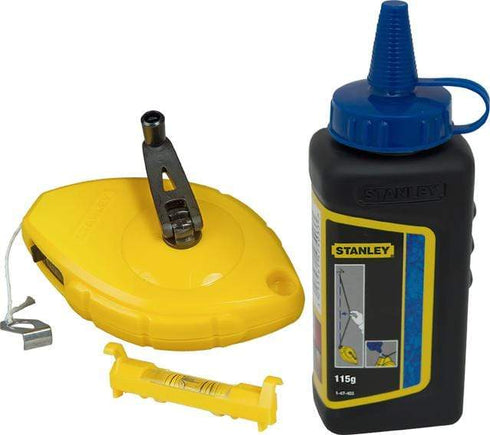 Kit Tiralíneas Stanley de 30m con Nivel