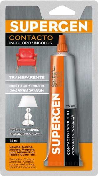 SUPERGEN 62601-02 TUBO 0075 ML INCOLORO - PACK 12 UNIDADES