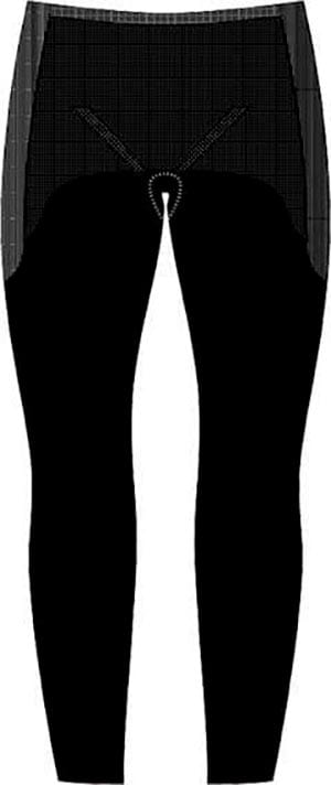 M / Negro Pantalon Termico Climather Turbo