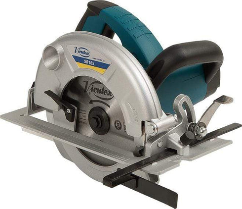 1200W / 165mm Sierra Circular Virutex SR165 1200W | Disco 165 mm y corte hasta 55 mm