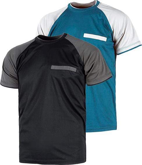 Negro/Gris / S WorkTeam Camiseta WF1016