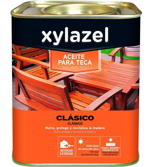 Pack de 6 unidades Aceite Teca Xylazel