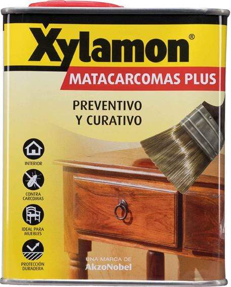 750 ml / Pack 6 Uds Xylamon Matacarcomas Plus | Tratamiento Curativo Carcoma y Polilla
